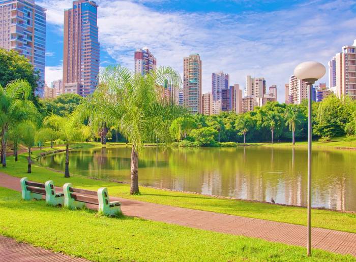 Praça em Goiânia, Goiás