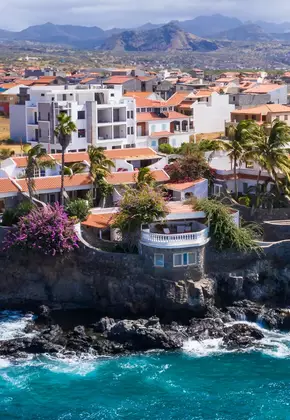 Cabo Verde, Praia, África, onde fica país, bandeira, capital, moeda, mapa, ilha