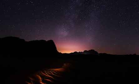 Stargazing adventure in Wadi Rum