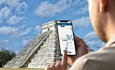 Chichen Itza self-guided tour with audio narration & map