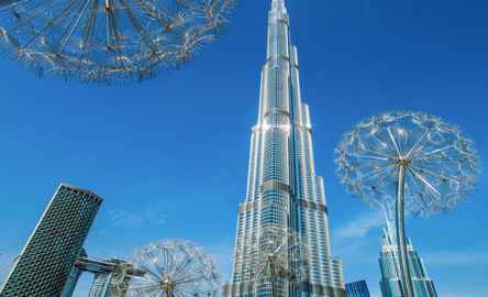 No Burj Khalifa Top: Níveis 124 e 125 - Ingresso