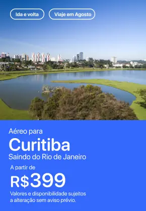passagem aerea rio x curitiba barata