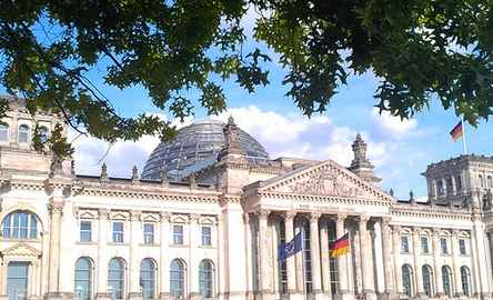 Berlim: visita guiada ao distrito do Parlamento em alemão