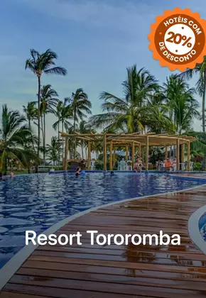 Resort Tororomba com 20% de desconto