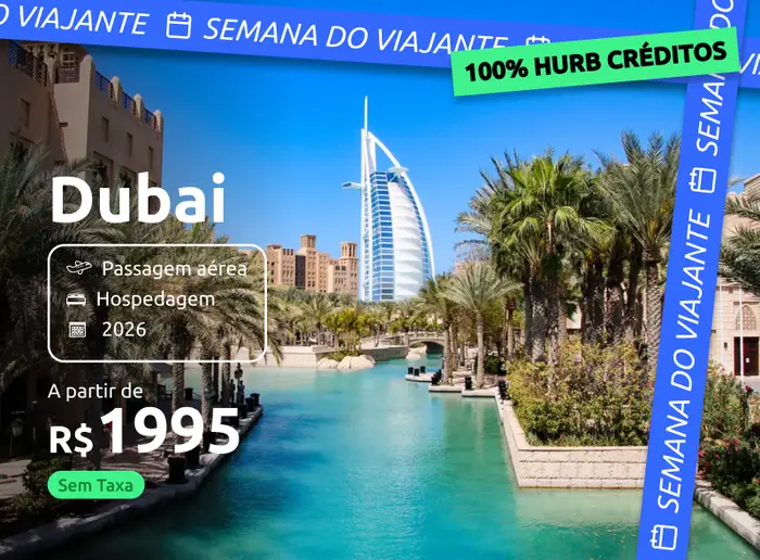 Pacote de viagem para Dubai em 2026