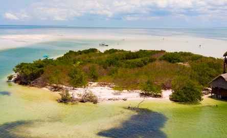 Ilha Holbox: Visita Guiada, Transporte com Bebidas + Lanche