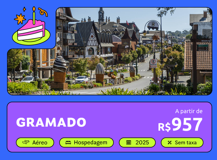 Pacote de Viagem para Gramado