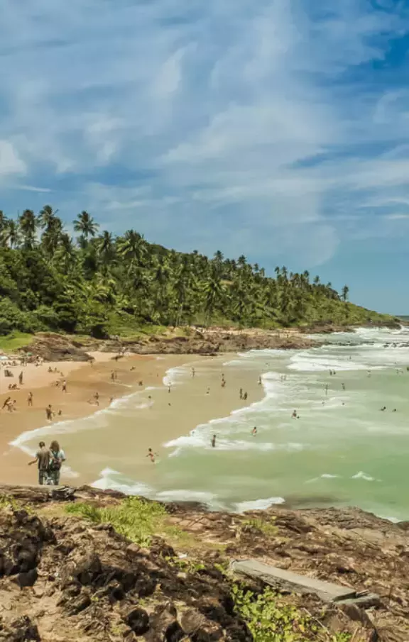 Aventura na Praia de Jeribucaçu, um paraíso intocado em Itacaré