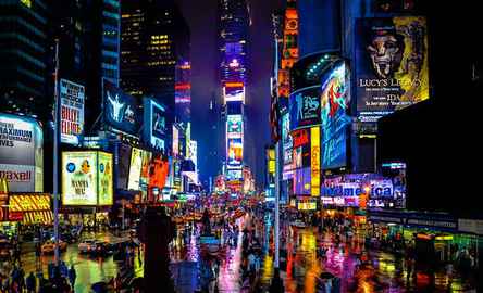 Passeio a pé guiado pela Broadway e Times Square