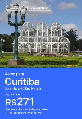 passagem de são paulo para curitiba com desconto