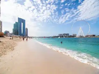 Passeio pelas praias de Dubai