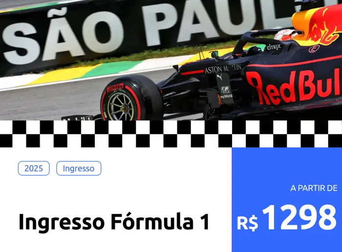 interlagos ingresso fórmula 1 2025