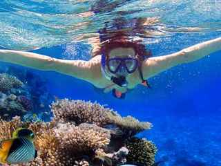 Mergulho no recife de coral de Eilat com instrutor