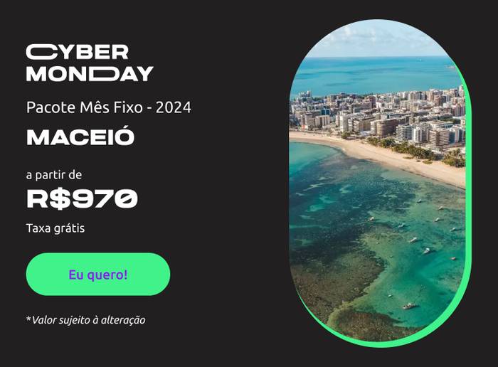 pacote de viagem para maceió em 2024