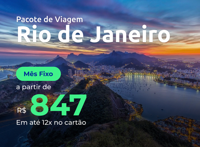 Pacote de Viagem Rio de Janeiro, Passagens Aéreas, Desconto