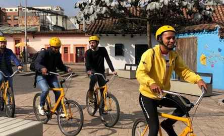 Bogotá: Passeio guiado de bicicleta