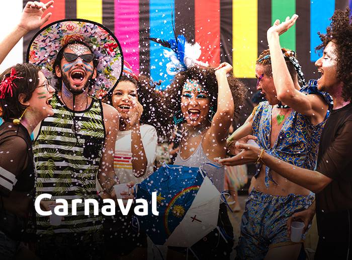 Carnaval nos melhores destinos e hotéis