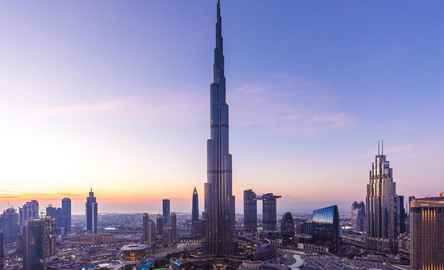 No topo do Burj Khalifa SKY: Níveis 124, 125 e 148 - Ingresso