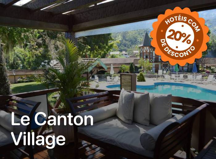 Hotel Le Canton Village com 20% de desconto